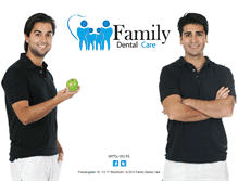 Tablet Screenshot of familydental.se